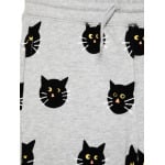 Stella McCartney Kids спортивные штаны Spooky Cat, серый - фото 3