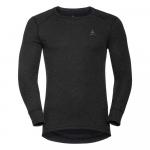 Базовый слой с длинным рукавом Odlo Crew Neck Active Warm Eco, серый - фото