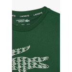 Футболка из пике ультрасухая Lacoste, зеленый - фото 3