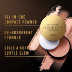 Прессованная пудра Crёme Puff 14G 55 Candle Glow, Max Factor - фото 3