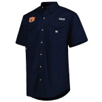 Мужская рубашка на пуговицах Columbia Navy Auburn Tigers Bonehead - фото 2