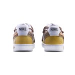 Кроссовки Nike Court Vision 1 Skateboarding Shoes Men Low-top White/Yellow/Brown, желтый - фото 5