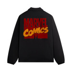 Куртка Kith x Marvel Comics Coaches Jacket, черный - фото 2