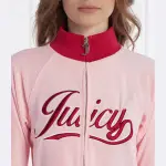 Lelu толстовка классического кроя в стиле ретро Juicy Couture, розовый - фото 4