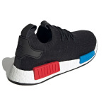 Кроссовки оригинальные nmd_r1 primeknit og красные Adidas, черный - фото 4