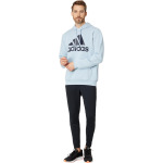 Худи adidas Essentials Fleece Big Logo Hoodie, цвет Wonder Blue - фото 4