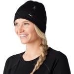 Шапка-бини Merino 250 с манжетами Smartwool, черный - фото