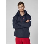 Куртка Helly Hansen CREW HOODED MIDLAYER, синий - фото