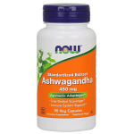 Ashwagandha NOW FOODS, 450 мг, Биологически активная добавка, 90 капсул - фото 2