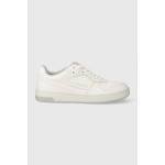 Кроссовки BASKET CUPSOLE LOW LTH IN SAT Calvin Klein Jeans, белый - фото