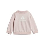 Спортивный костюм Adidas Sportswear Badge of Sport Jogger Set, бежевый - фото 2