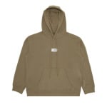 Толстовка MM6 Maison Margiela Unbrushed Jersey Sweatshirt, цвет Bus Green - фото