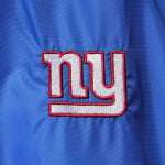 Мужская классическая ветровка с застежкой-кнопкой Royal New York Giants Coaches реглан - фото 4