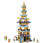 Пластиковый конструктор 80058 монки кид небесная пагода Lego - фото