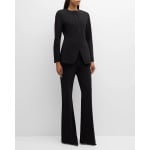 Приталенная куртка из джерси Girone Max Mara, цвет Black - фото 3