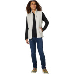 Утепленный жилет Smartwool Hudson Trail Fleece Vest, цвет Light Gray Heather - фото 3