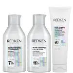 Acidic Bonding Concentrate Шампунь, кондиционер и 5-минутная жидкая маска для волос Bond Repair Bundle Redken - фото