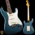 Электрогитара Fender Custom Shop 1966 Stratocaster Deluxe Closet Classic - Aged Lake Placid Blue - фото