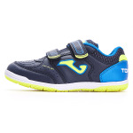 Детские футбольные бутсы Kids Low-top Blue/Green Joma, синий - фото