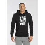 Толстовка PUMA с капюшоном "ESS+ LOGO LAB HOODIE TR", черный - фото