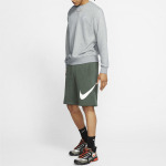 Толстовка Nike Men Sportswear Club French Terry Crew Gray, серый - фото 3