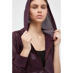 Толстовка с капюшоном Dkny, бордовый - фото 4