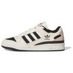 Adidas originals FORUM Обувь для скейтбординга унисекс, Wonder White/Core Black/Wonder Beige - фото