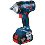 Гайковёрт Bosch GDS 18V-400 + два аккумулятора, зарядное устройство - фото 2