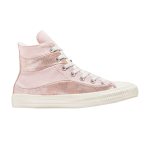 Кроссовки Chuck Taylor All Star High, цвет Suede Shimmer - Blush Hush Pink - фото