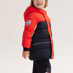 Детские пуховики/жилеты Fila Kids, синий - фото 4