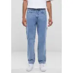 Удобные джинсы Karl Kani "Мужские мешковатые джинсы Karl Kani KK Retro Baggy Denim", синий - фото 13