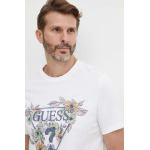 Футболка Guess из хлопка, белый - фото 5