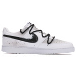 Кроссовки Nike Court Vision 1 Skateboarding Shoes Men Low-top White/gray, черный/белый - фото 2