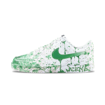 Кроссовки Nike Court Vision 1 Skateboarding Shoes Men Low-top White/green, зеленый - фото