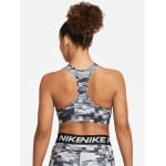 Спортивный бюстгальтер Nike W DF SWSH AOP BRA NP, черный - фото 2