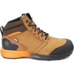 Ботинки Timberland PRO Reaxion Mid Composite Safety Toe Waterproof, цвет Brown/Orange 1 - фото 2