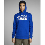 Мужская толстовка с капюшоном Jack & Jones, синий - фото