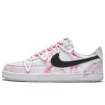 Кроссовки Nike Court Vision 1 Skateboarding Shoes Men Low-top Pink/white/black, белый - фото 2