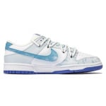 Кроссовки Nike Dunk Skateboarding Shoes Men Low-top Blue/white, цвет Yunchuan Jihe - фото