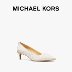 Туфли женские Michael Kors Alina на среднем каблуке, бежевый - фото 3