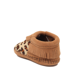 Ботинки Minnetonka Riley Leopard Bootie, цвет Tan/Leopard - фото 2