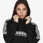 Толстовка с капюшоном Tiro Adidas, черный - фото 4