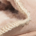 Туфли suede slipper eskimo stitch Mou, коричневый - фото 3