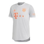 Футболка fc bayern выездная футболка 20 21 официальный Adidas, белый - фото