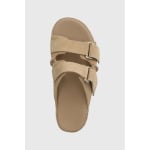 Замшевые тапочки UGG Goldenstar Hi Slide Ugg, бежевый - фото 4