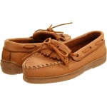 Лоферы Moosehide Fringed Kilty Minnetonka, цвет Natural Moosehide - фото