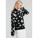 Вязаный свитер SKI WEAR FUNNEL NECK KNIT South Beach, цвет black white - фото 4