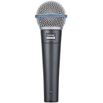 Кардиоидный динамический вокальный микрофон Shure BETA 58A Handheld Supercardioid Dynamic Microphone - фото