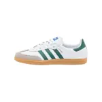 Кроссовки Samba х Adidas Originals, белый/зеленый - фото 2