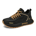 Кроссовки Binary Lifestyle Shoes Men Low-top Yellow, черный - фото 2